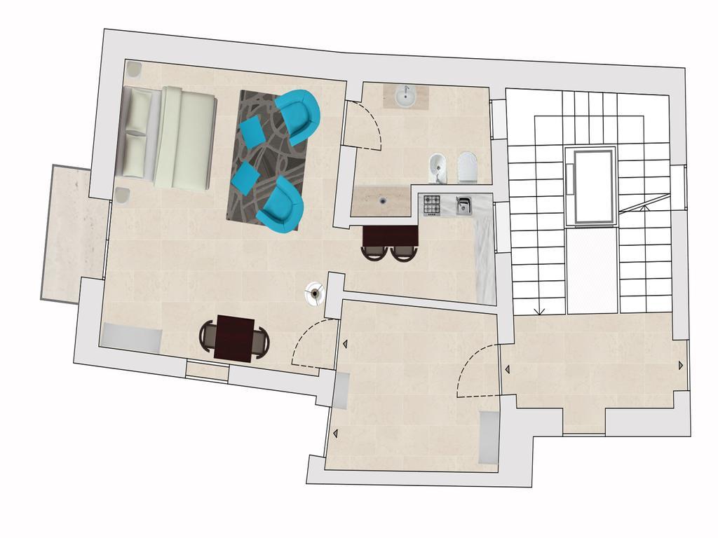 Re Federico Boutique Hotel Syrakuzy Pokój zdjęcie